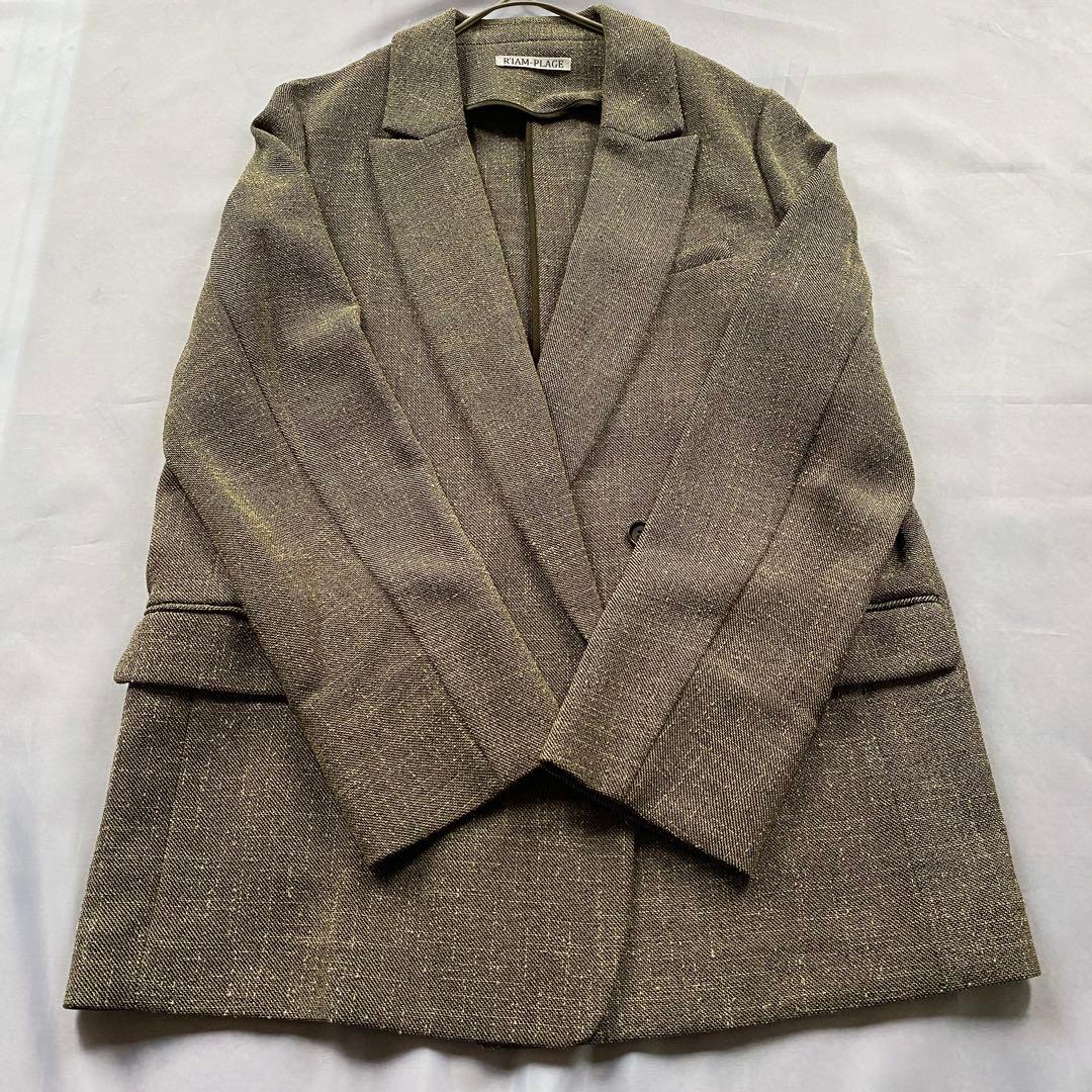 はな様極美品✨プラージュ ツイードジャケット 38サイズ ゆったり 軽い