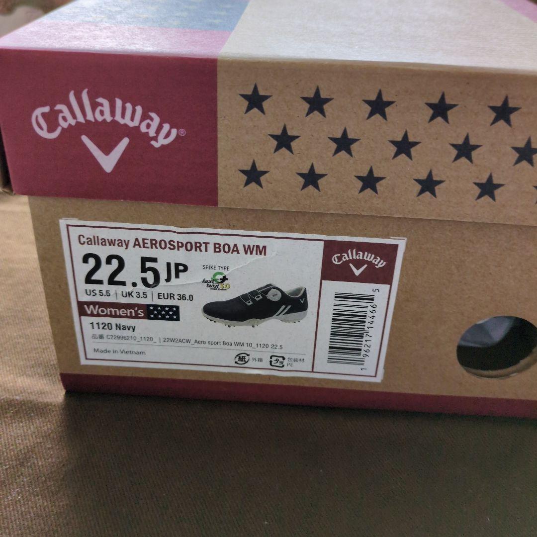 CALLAWAY ゴルフシューズ ネイビー