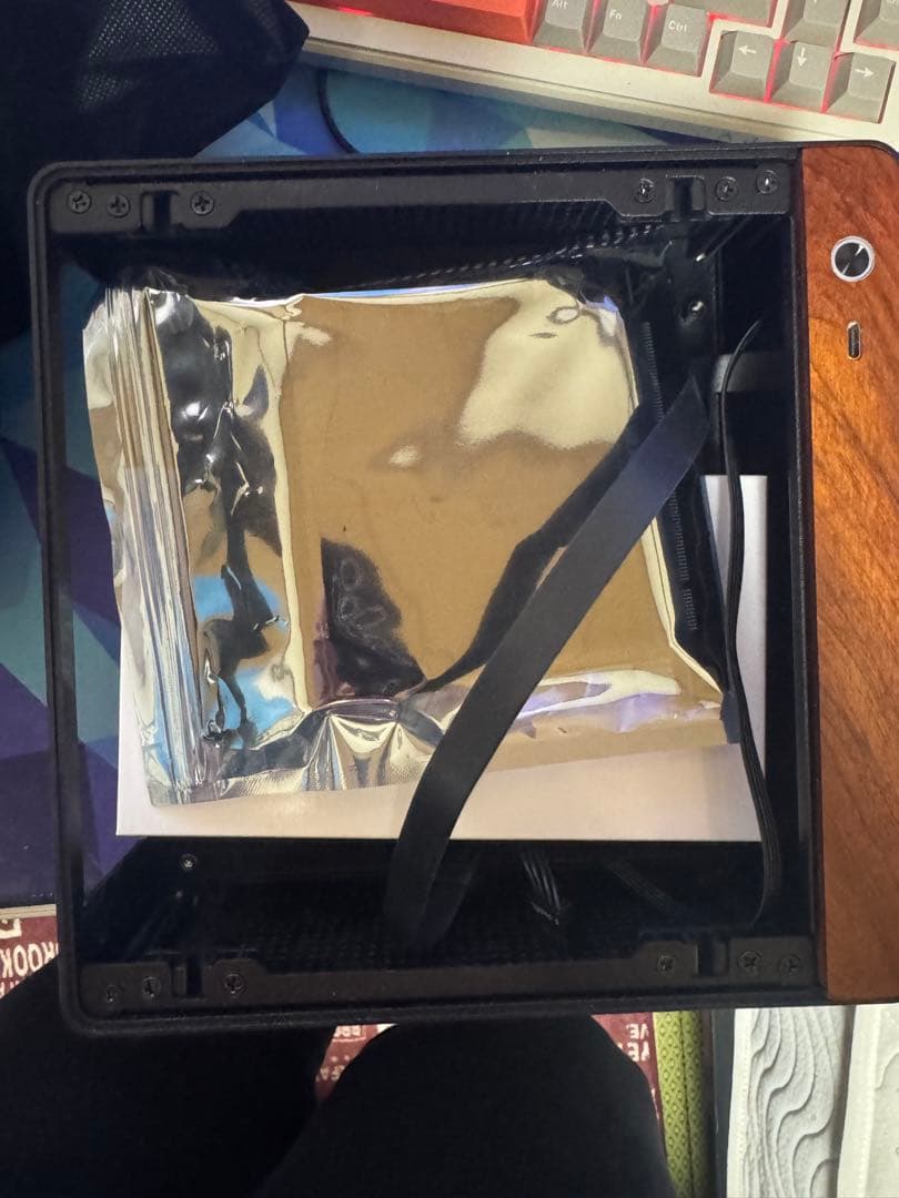 JONSBO NV 10 Mini-ITXケース NAS向け アルミ筐体 中古品