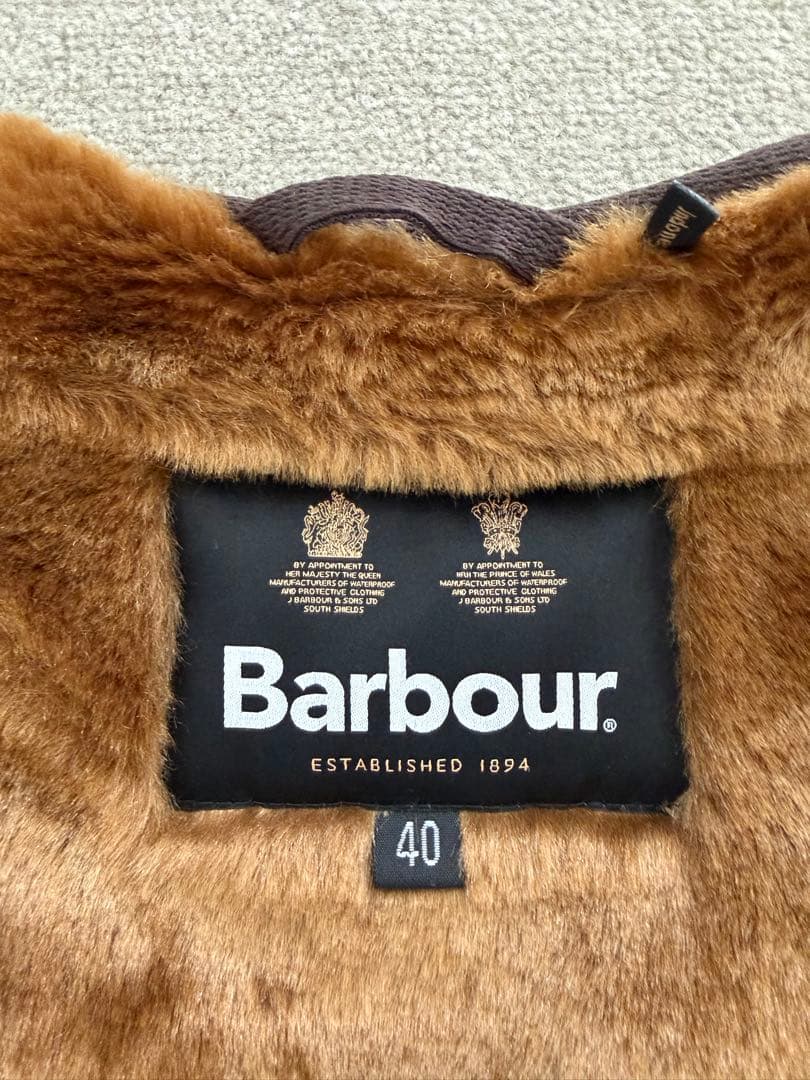 【Barbour バブアー】ファー ライナー ベスト MLI0004