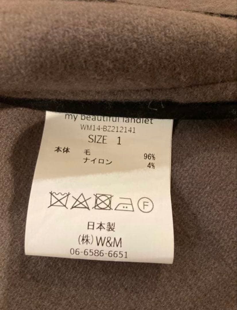 【21AW my beautiful landlet ZIP BLOUSON】