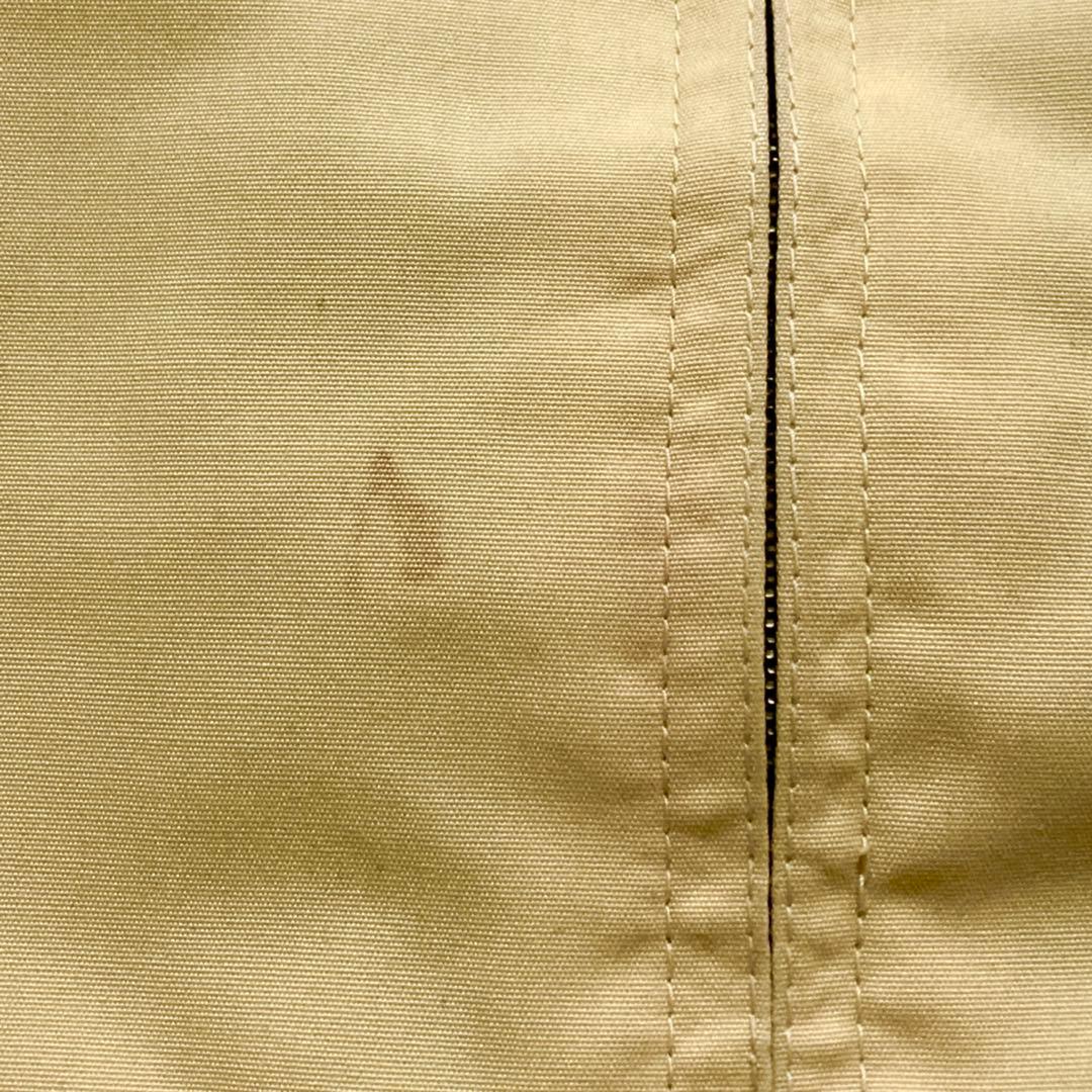 【80s-90s】Eddie Bauer 黒タグ 裏地チェック柄 スイングトップ