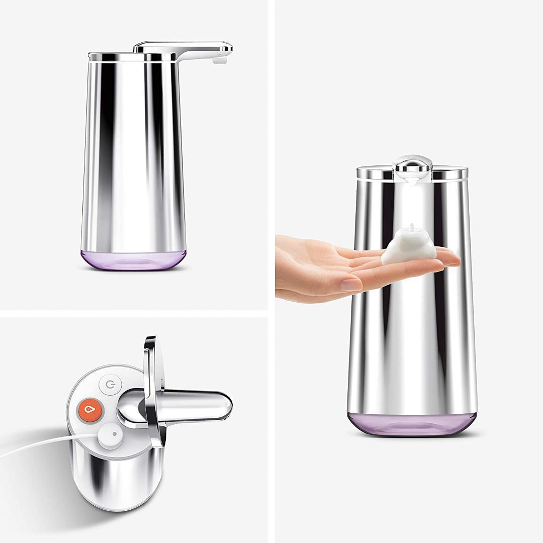 【泡タイプ】シンプルヒューマン 283ml タッチフリーフォームディスペンサー
