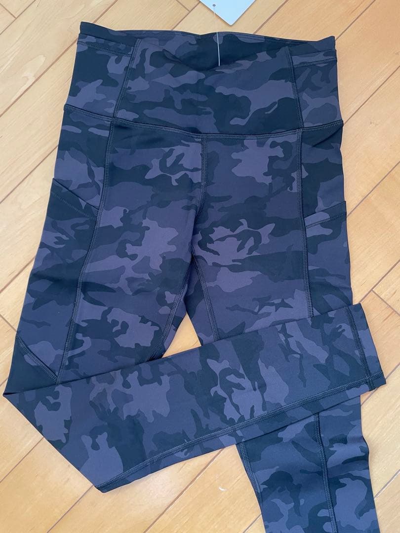 lululemon ルルレモン　25 迷彩柄　ブラック4