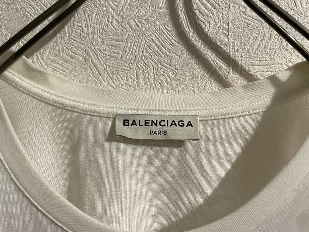 BALENCIAGA バイアス ヘム カットソー / バレンシアガ Tシャツ