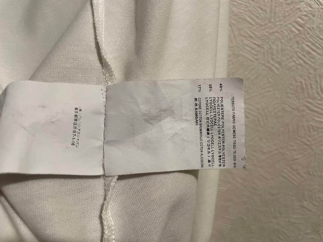 BALENCIAGA バイアス ヘム カットソー / バレンシアガ Tシャツ