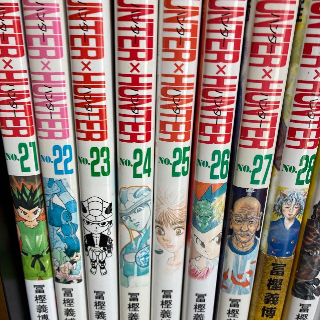 HUNTER×HUNTER 全巻セット １巻〜３８巻　（初版あり）