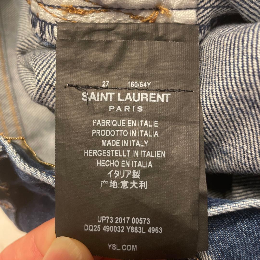 パンツ SAINT LAURENT Paris denim 27inch