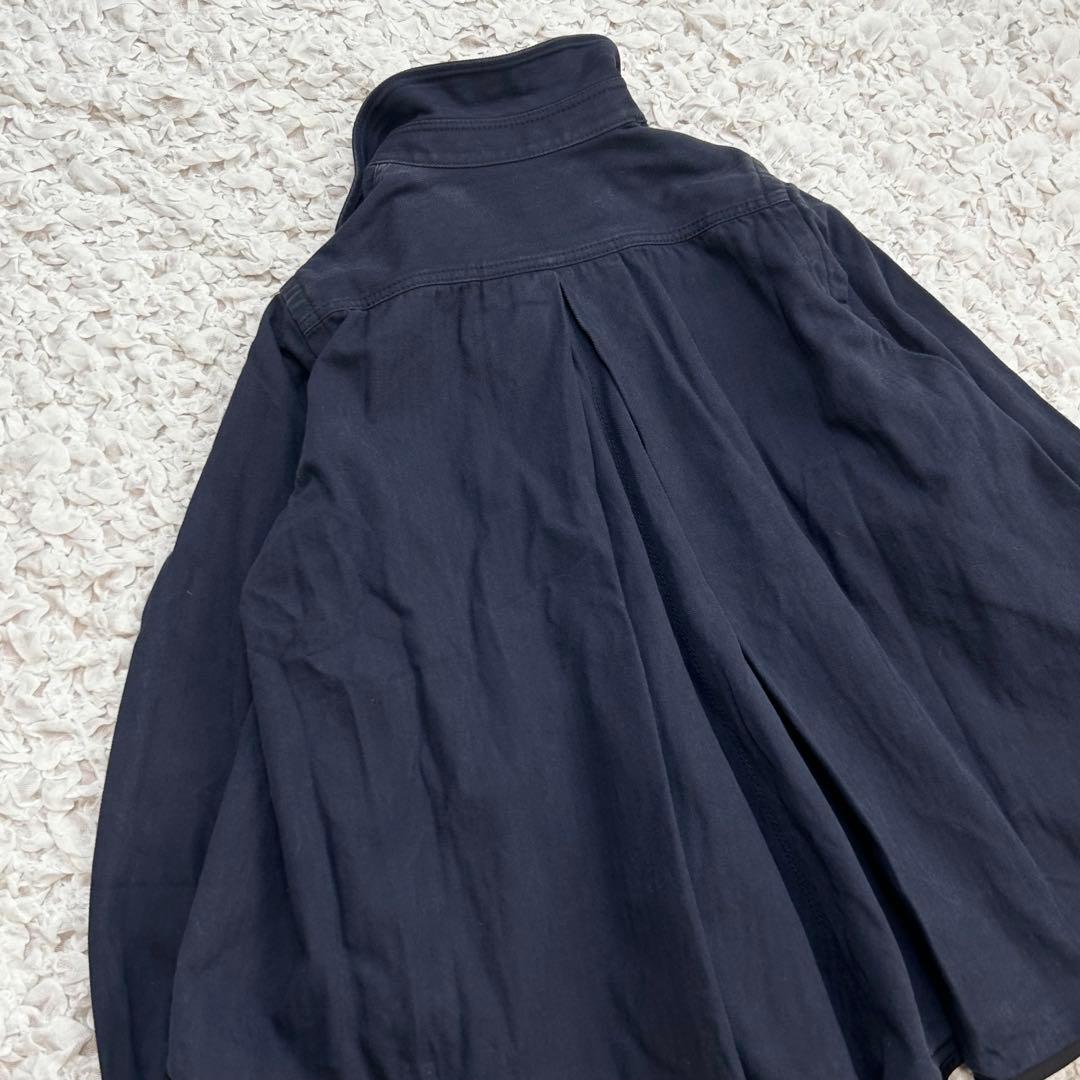 sacai サカイ ミリタリー ジャケット バックフレア プリーツ