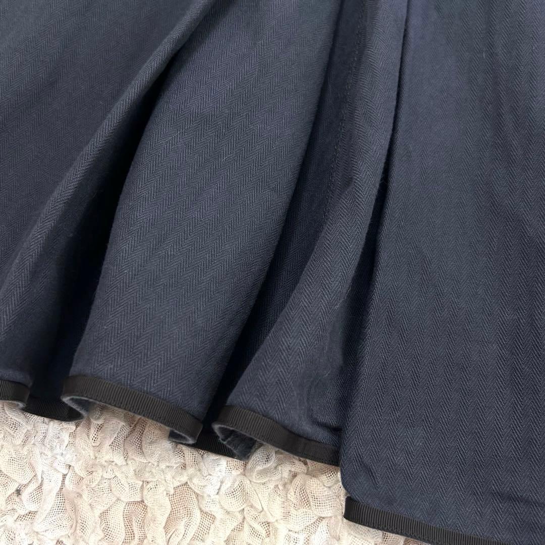 sacai サカイ ミリタリー ジャケット バックフレア プリーツ