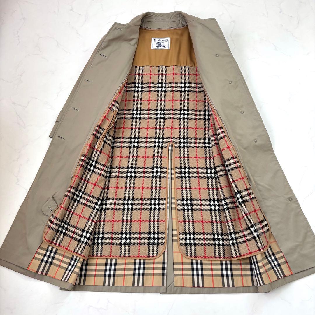 【極美品】Burberrys バルマカーンコート ライナー ノバチェック L