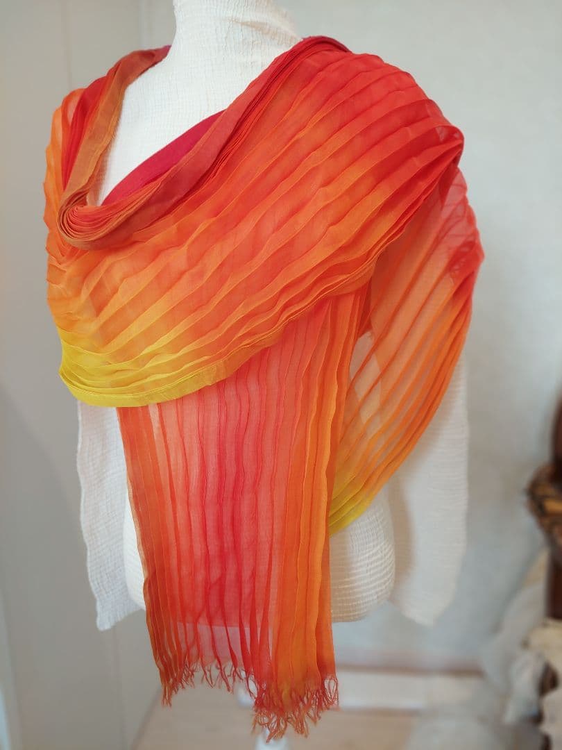 イッセイミヤケISSEY ▪︎MIYAKE FETE▪︎2m▪︎プリーツストール