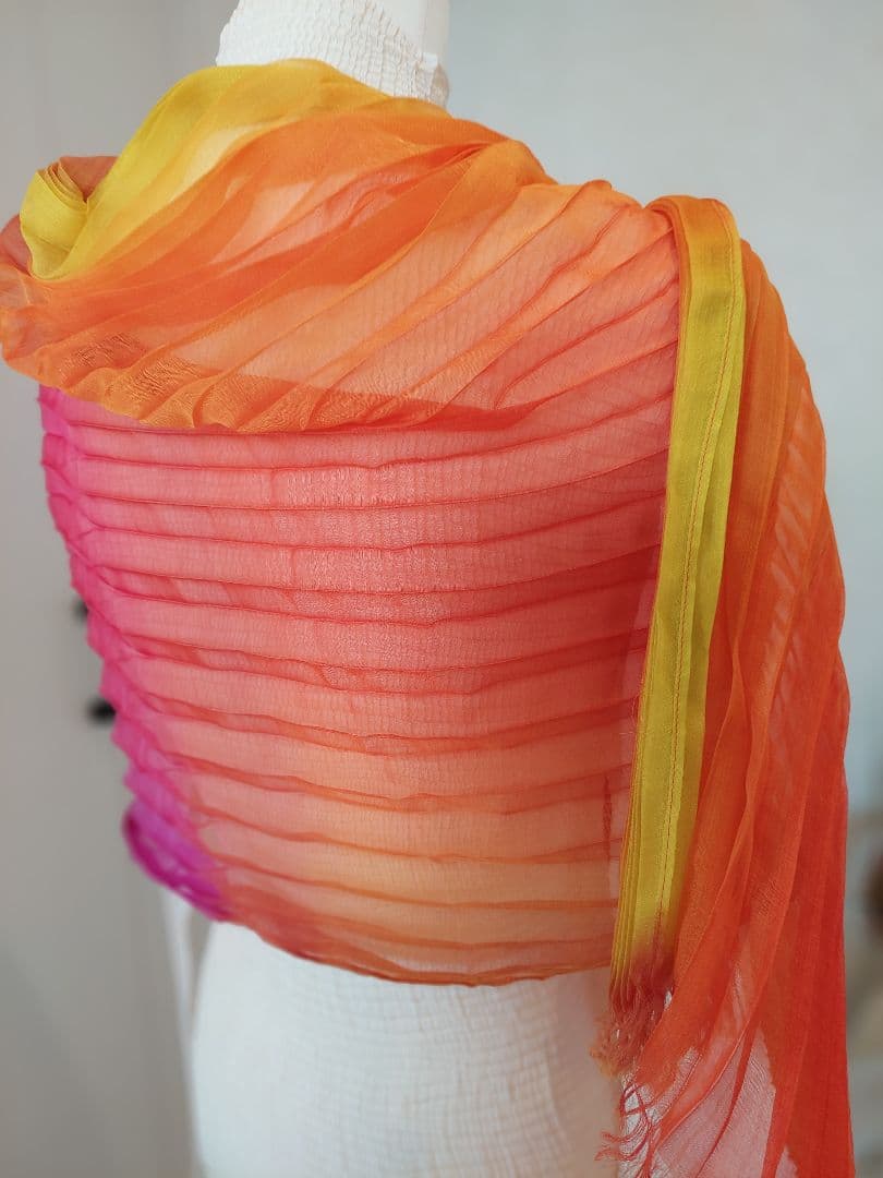 イッセイミヤケISSEY ▪︎MIYAKE FETE▪︎2m▪︎プリーツストール