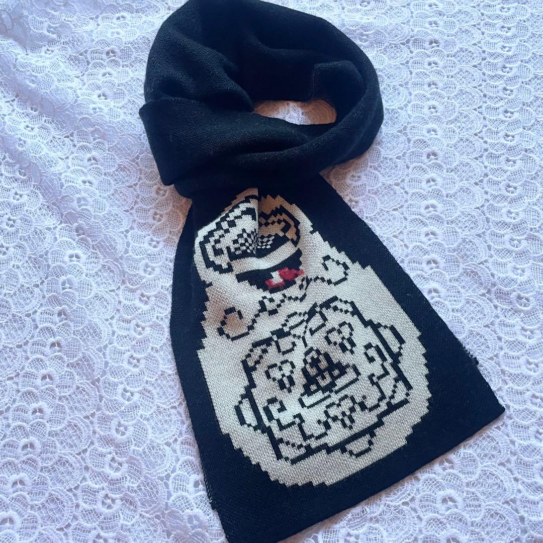 希少　Vivienne Westwood マトリョーシカ　マフラー　ウール　美品