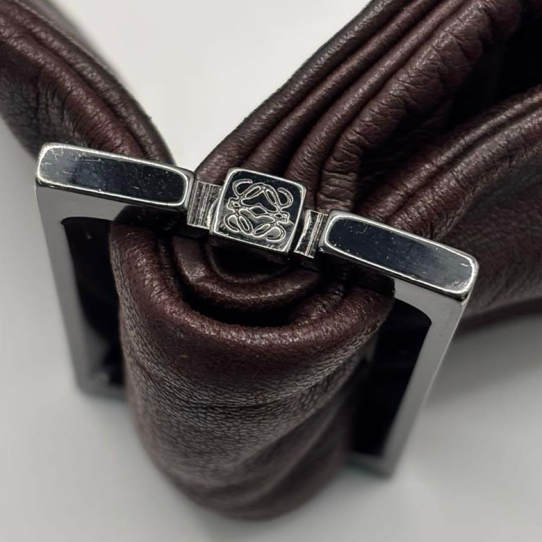 LOEWE☆ナイロンキャンバス＆ナッパレザー ヒップバッグ！ウエストバッグ！
