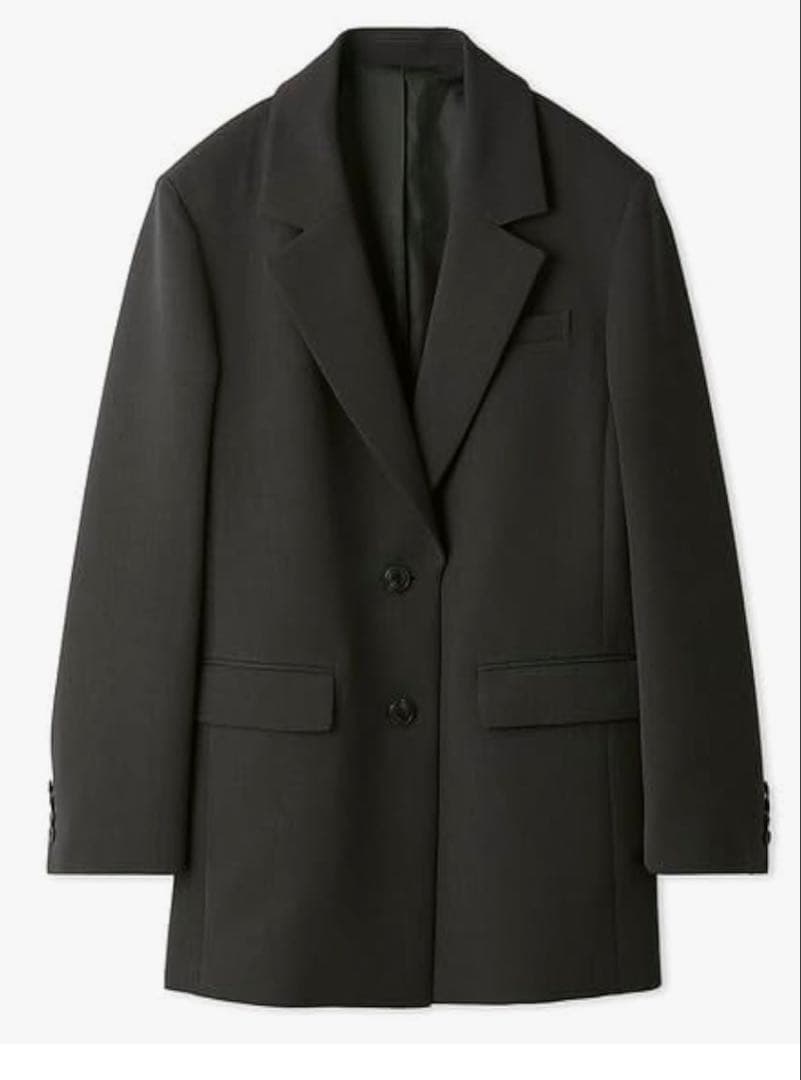フレイアイディー　シングルビッグジャケット　チャコールグレイ　完売