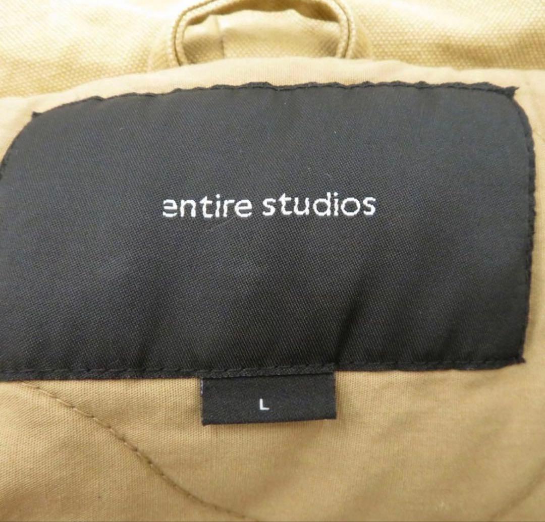 ジャケット・アウター entire studios/W2 BOMBER OKRA ES2307