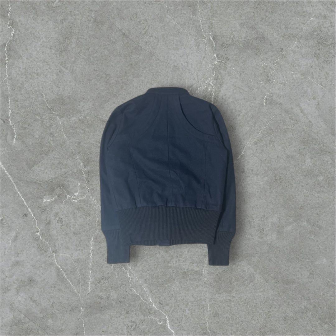 y*読様 2000s archive high neck wool jacket