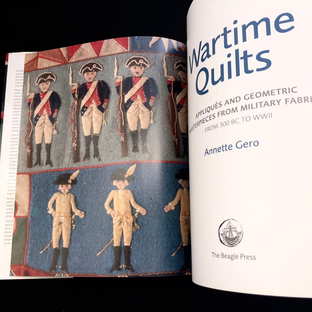 ミリタリーキルト 写真集「WARTIME QUILTS」戦時中のキルト