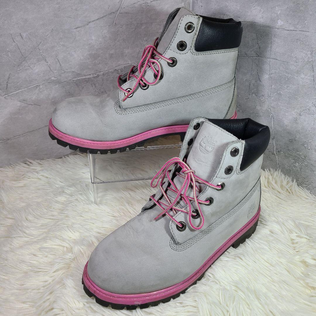 希少色☆ピンク【ティンバーランド】PREMIUM 6 INCH BOOT