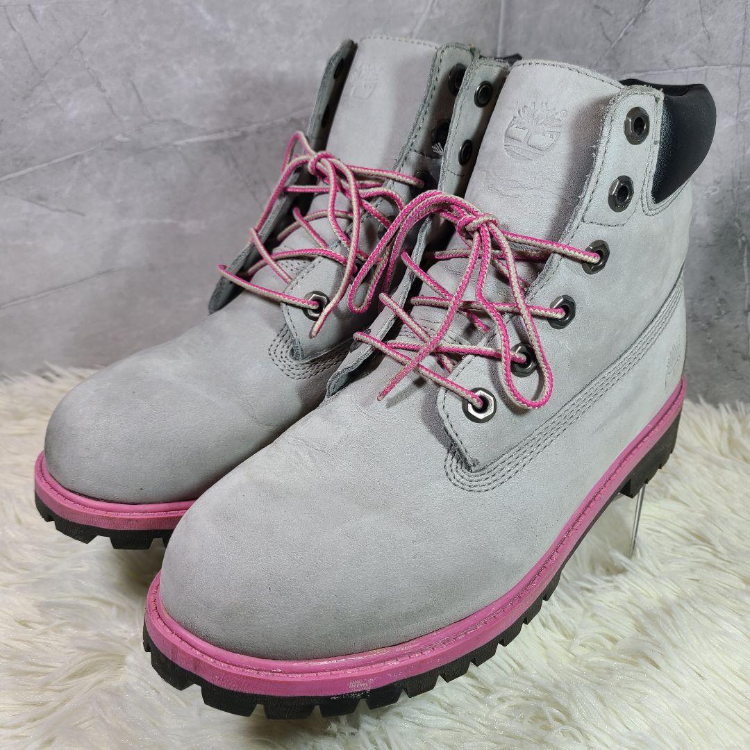 希少色☆ピンク【ティンバーランド】PREMIUM 6 INCH BOOT
