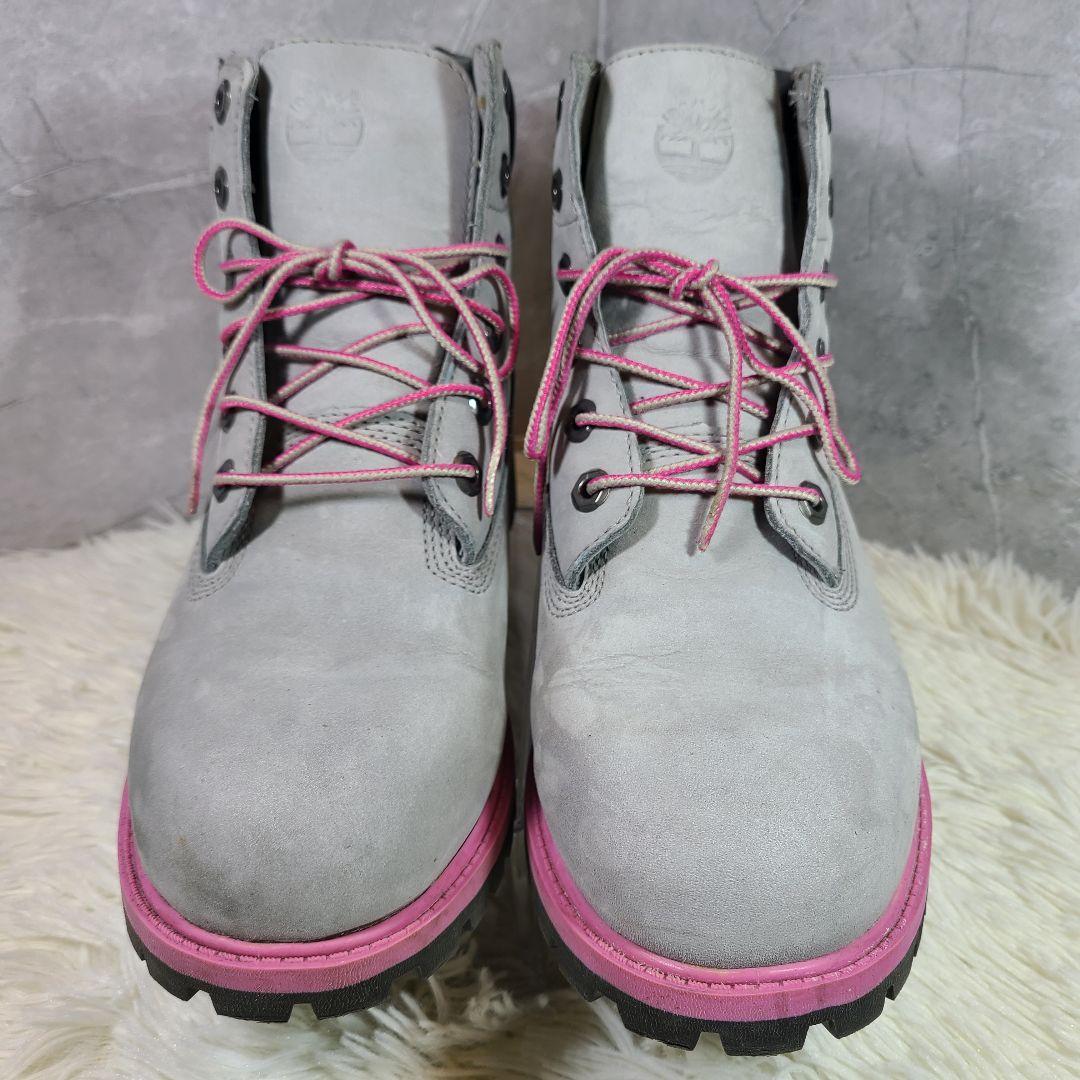 希少色☆ピンク【ティンバーランド】PREMIUM 6 INCH BOOT