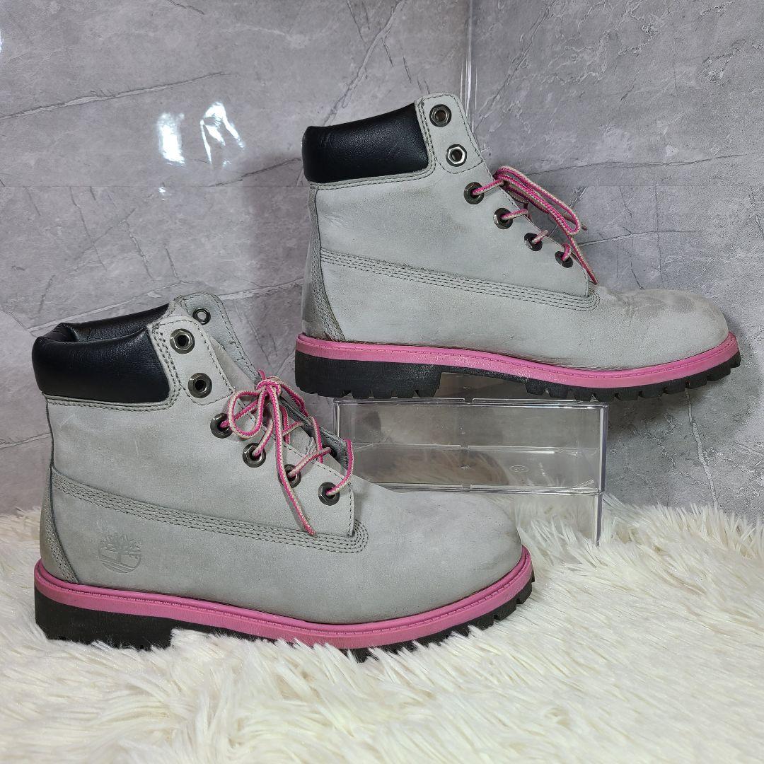 希少色☆ピンク【ティンバーランド】PREMIUM 6 INCH BOOT