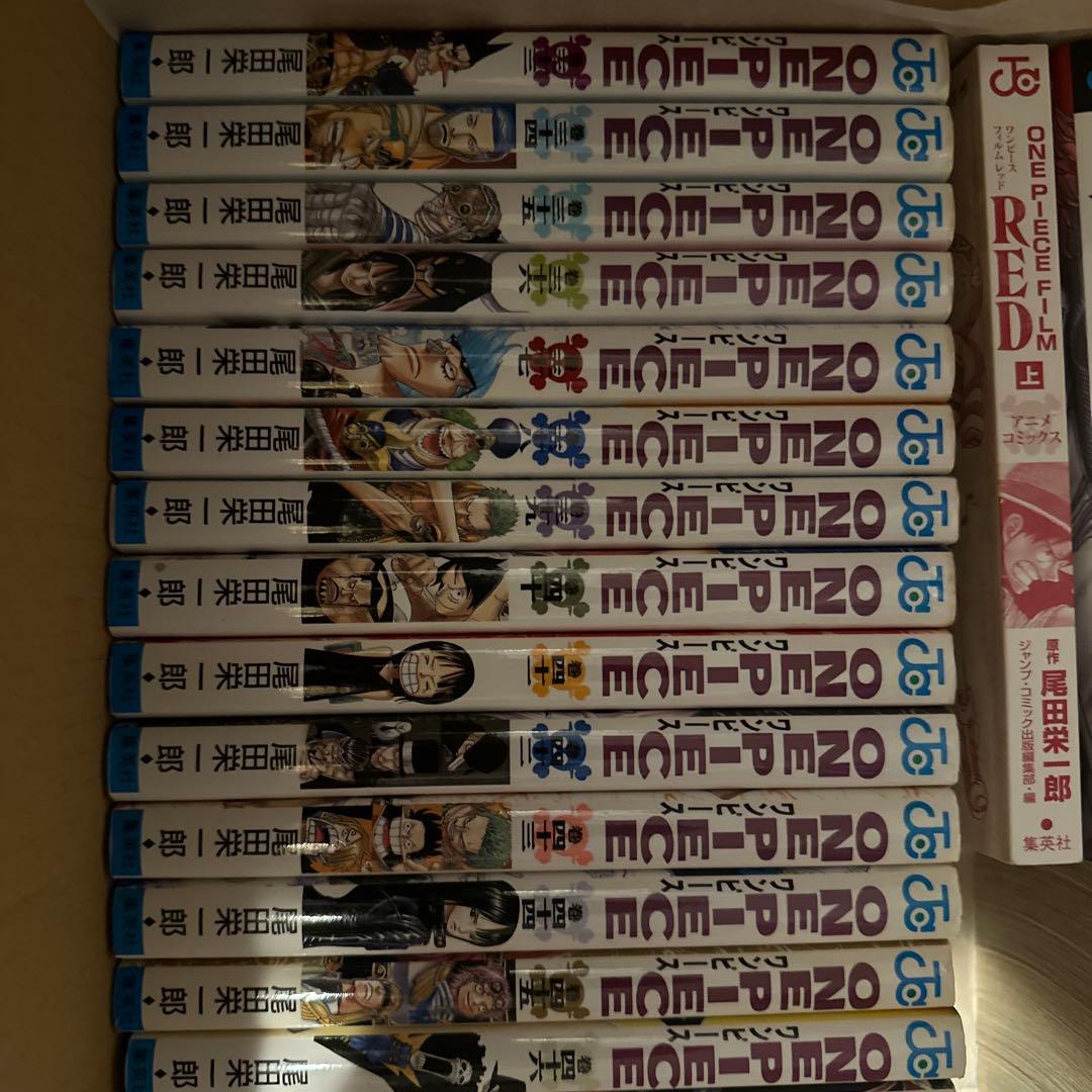 ONE PIECE 全巻セット 〜113、RED上下おまけ
