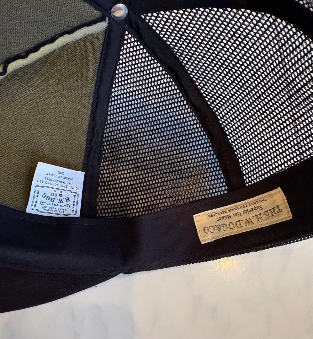 THE H.W.DOG&CO. メッシュキャップ