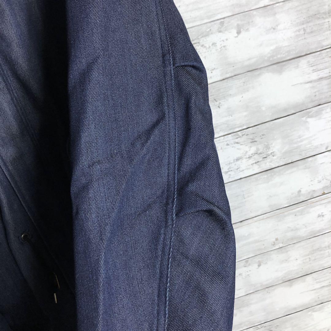 【美品】ミハラヤスヒロ デニムコート アウター 中キルティングライナー付き着脱