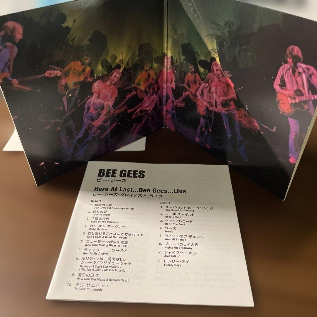 AOR 二枚組紙ジャケットCD ビー・ジーズ・グレイテスト・ライヴ