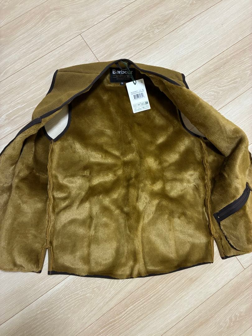 barbour フロントジップファー ライナー ベスト レギュラーフィット36