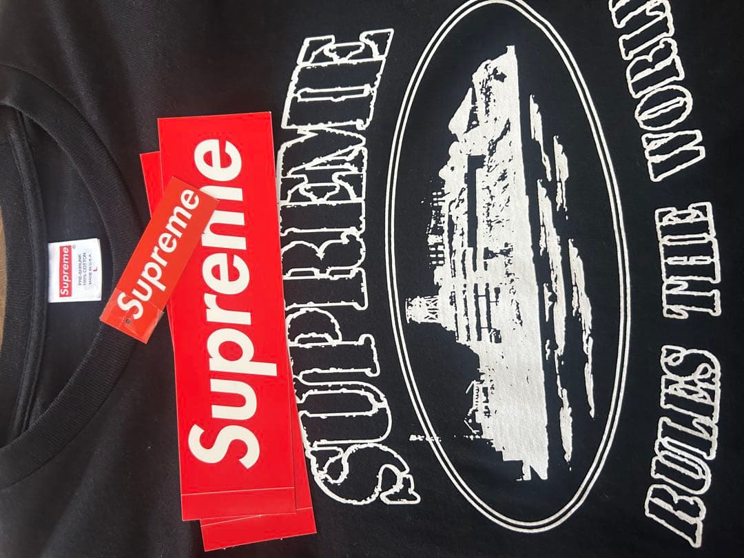 Supreme Corteiz Rules The World Tee L レア