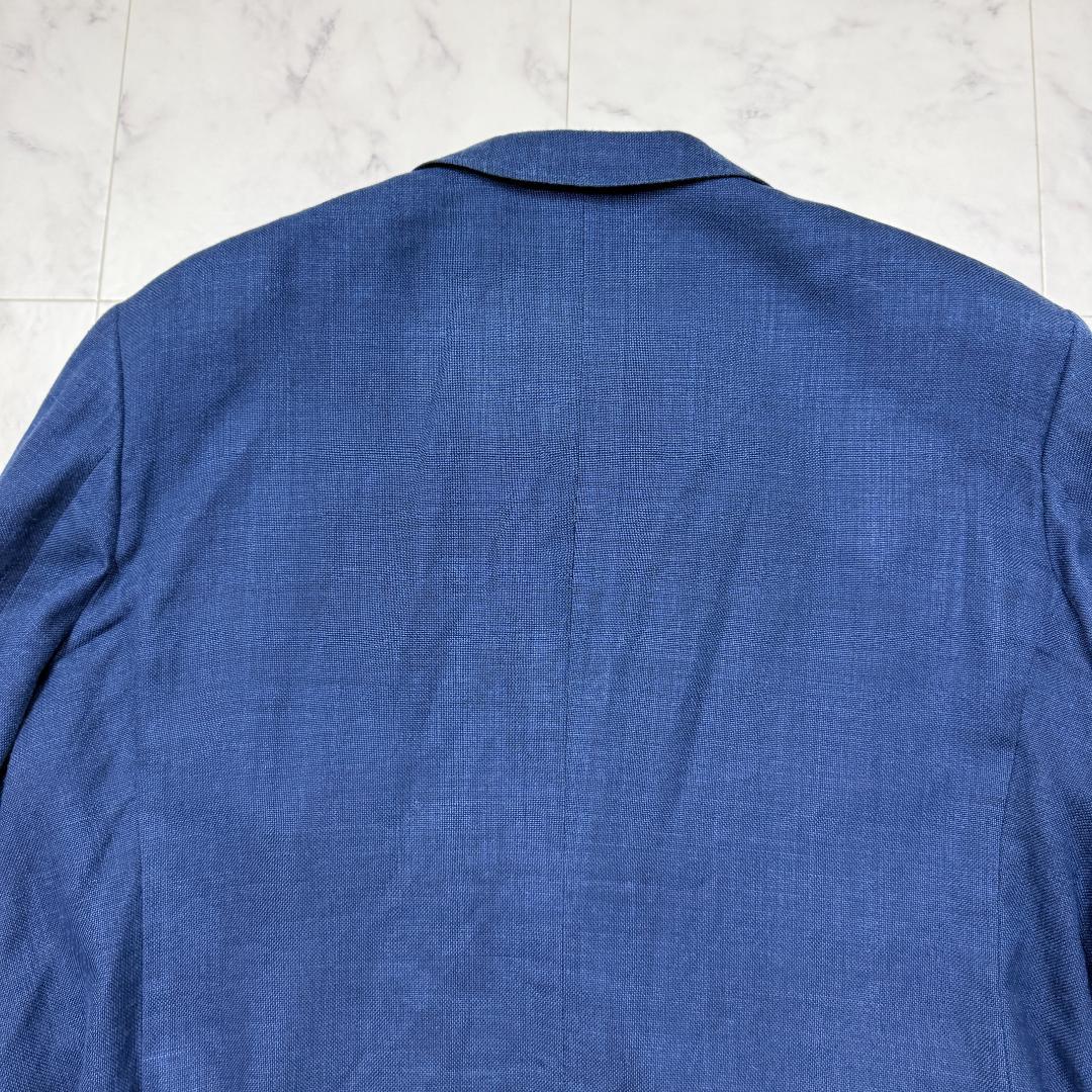 希少 5XL TESSITURA DI NOVARA テーラードジャケット 絹綿
