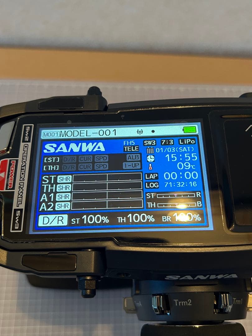 ★美品★【三和電子機器】SANWA M17 ラジコン 送信機