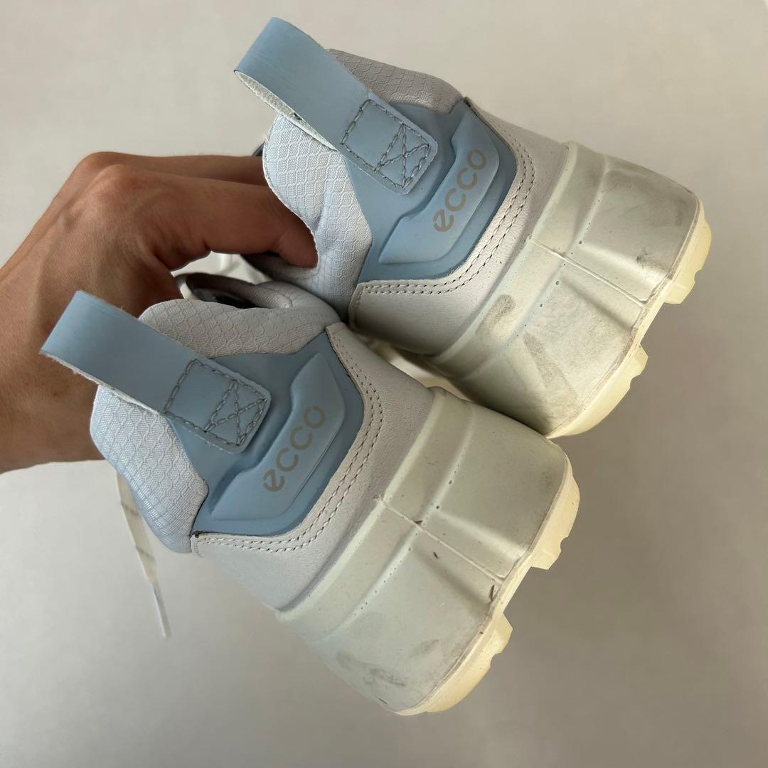 ECCO 定価35000円　レースアップゴルフシューズ