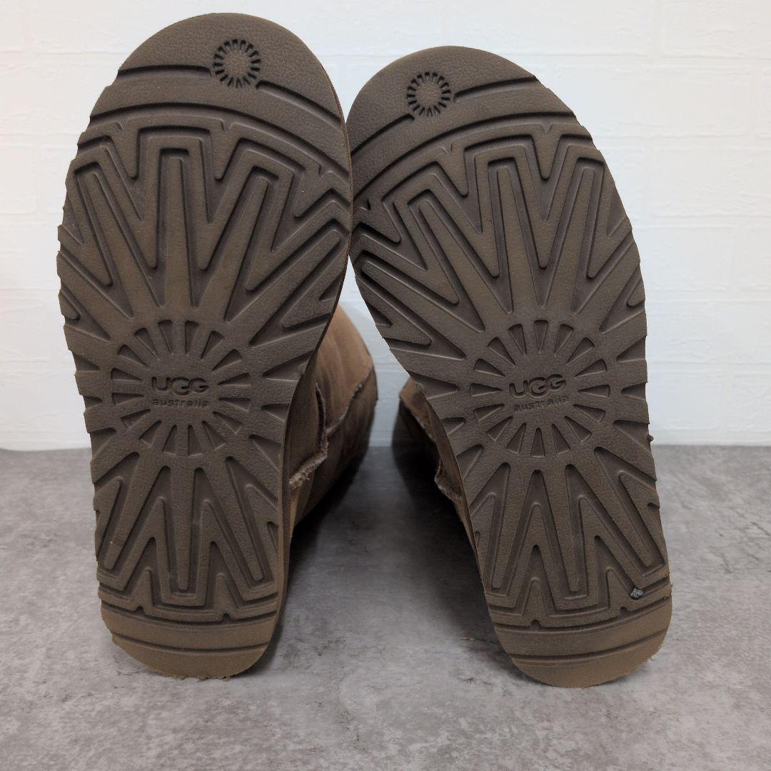 280○①UGG Australia ブラウン ムートンブーツ ロング 25