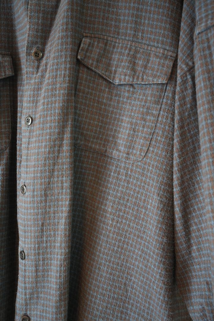 【美品】 whowhat 5X CHECK SHIRT SHORT