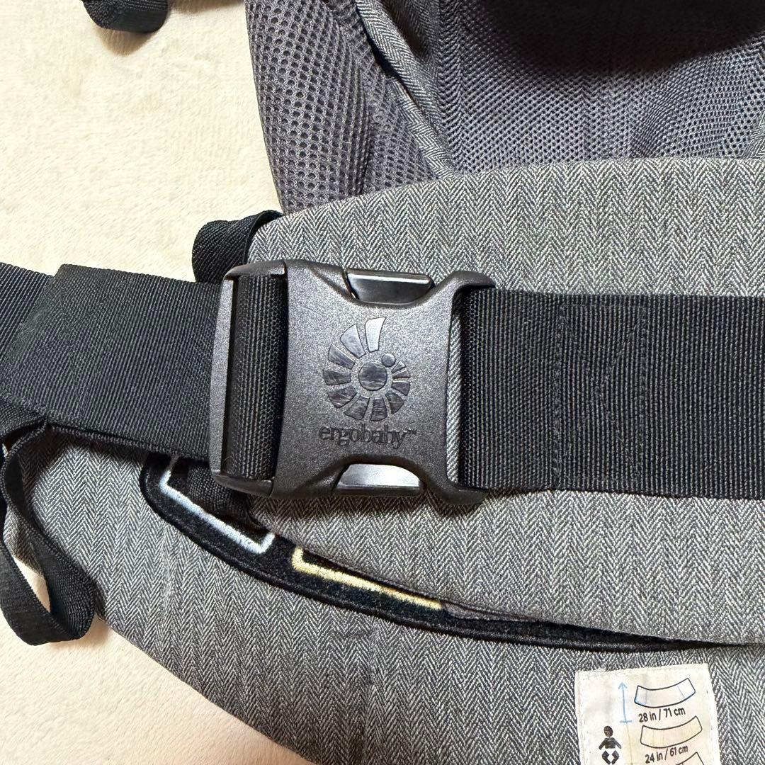Ergobaby OMNI 360 Cool Air グレー　メッシュ　新生児~