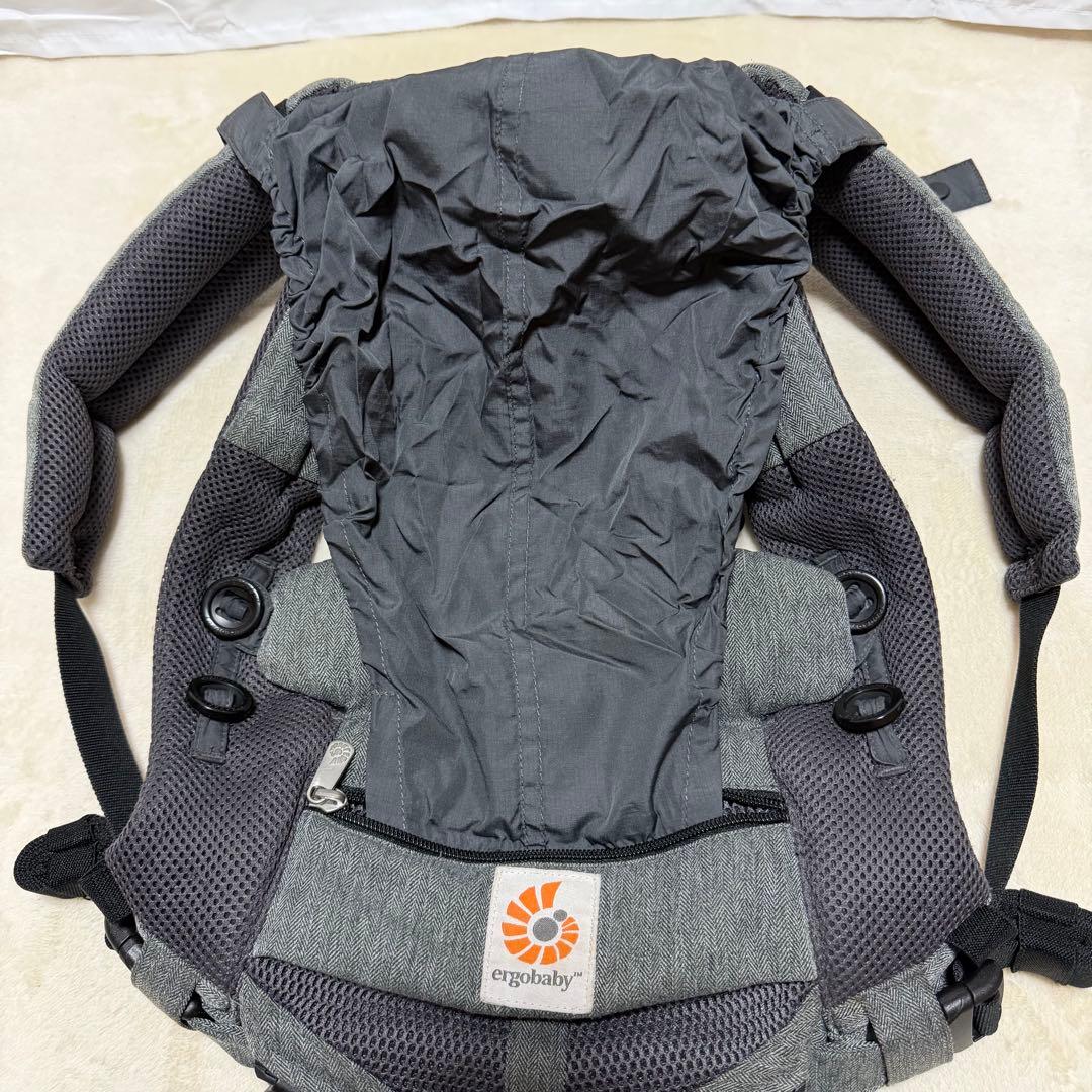 Ergobaby OMNI 360 Cool Air グレー　メッシュ　新生児~
