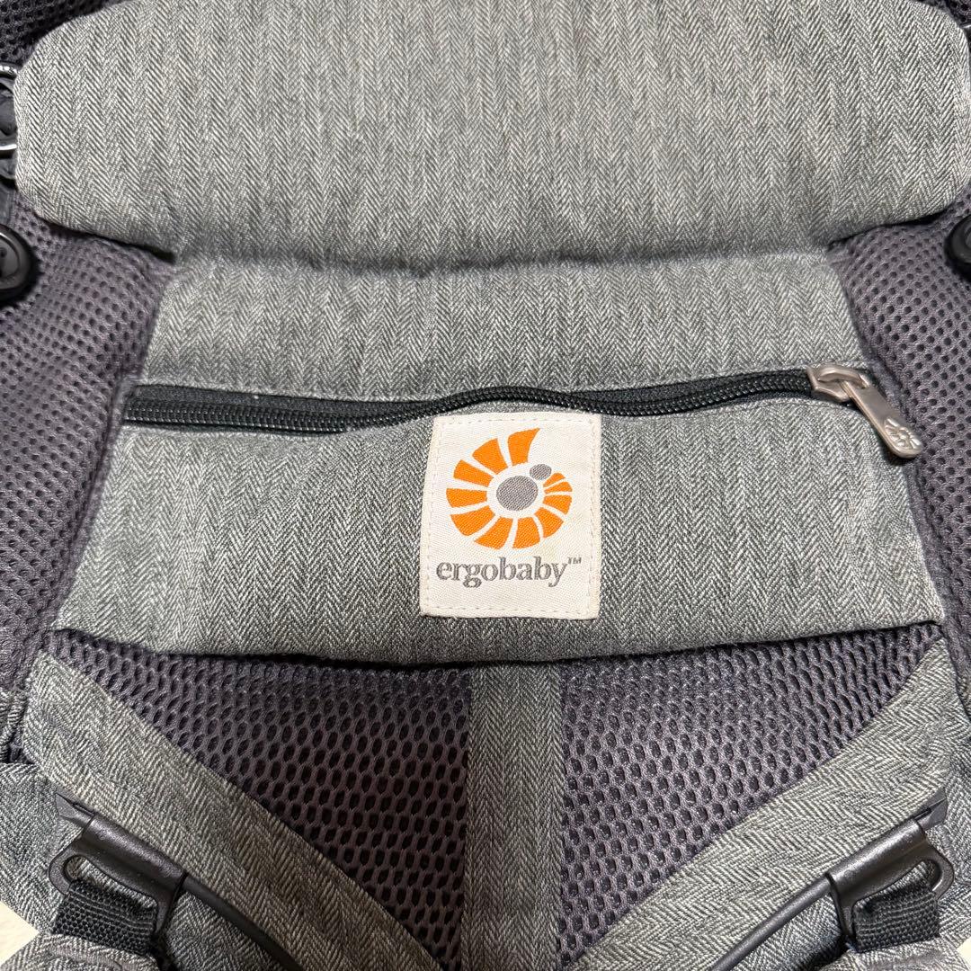 Ergobaby OMNI 360 Cool Air グレー　メッシュ　新生児~