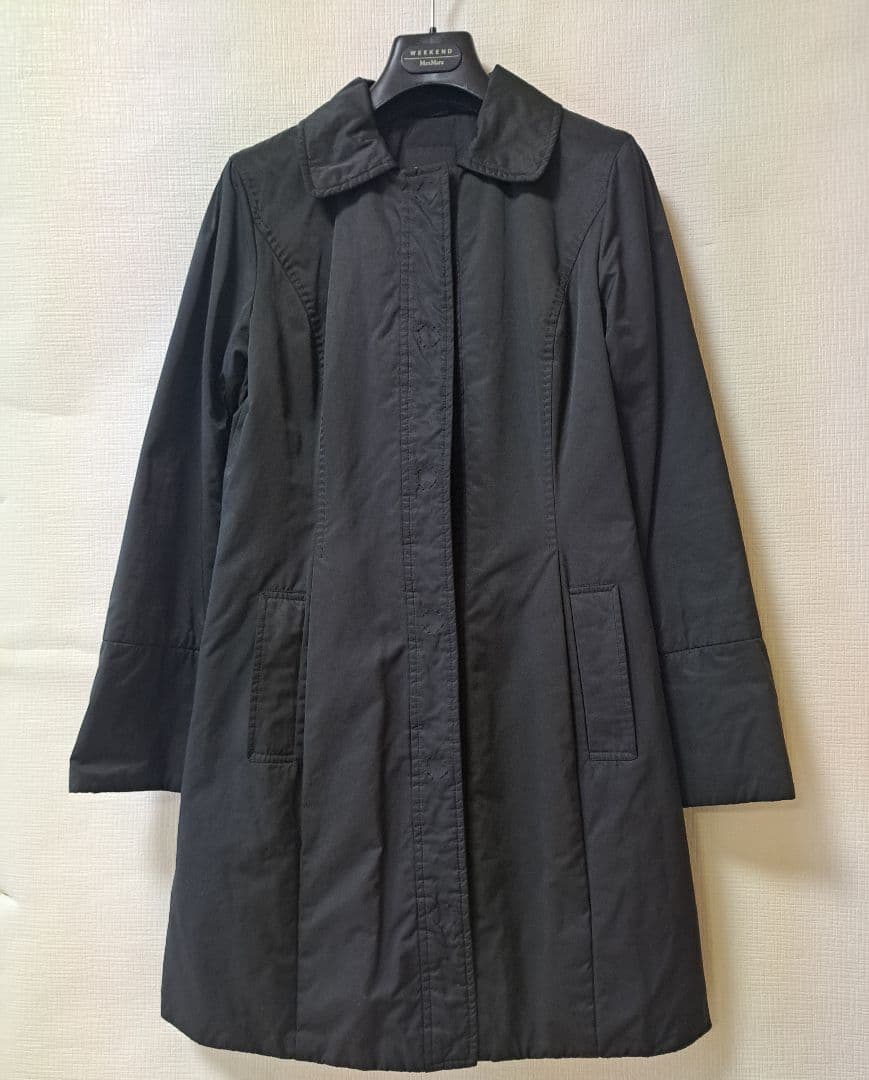 美品■Max Mara ハンガー付 ロングコート
