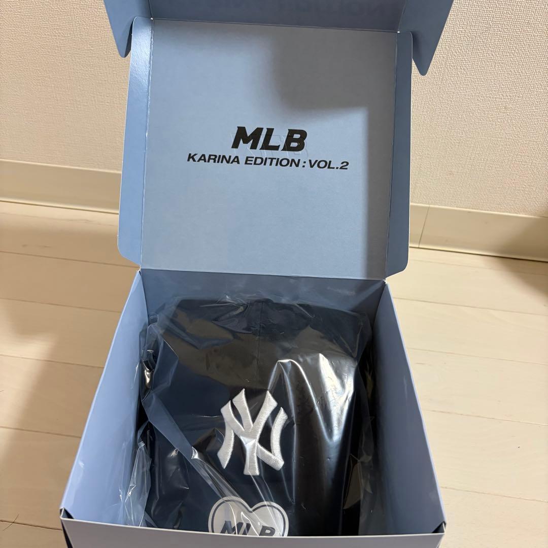 カリナ X MLBシグネチャーアンストラクチャーボールキャップ　ブラック