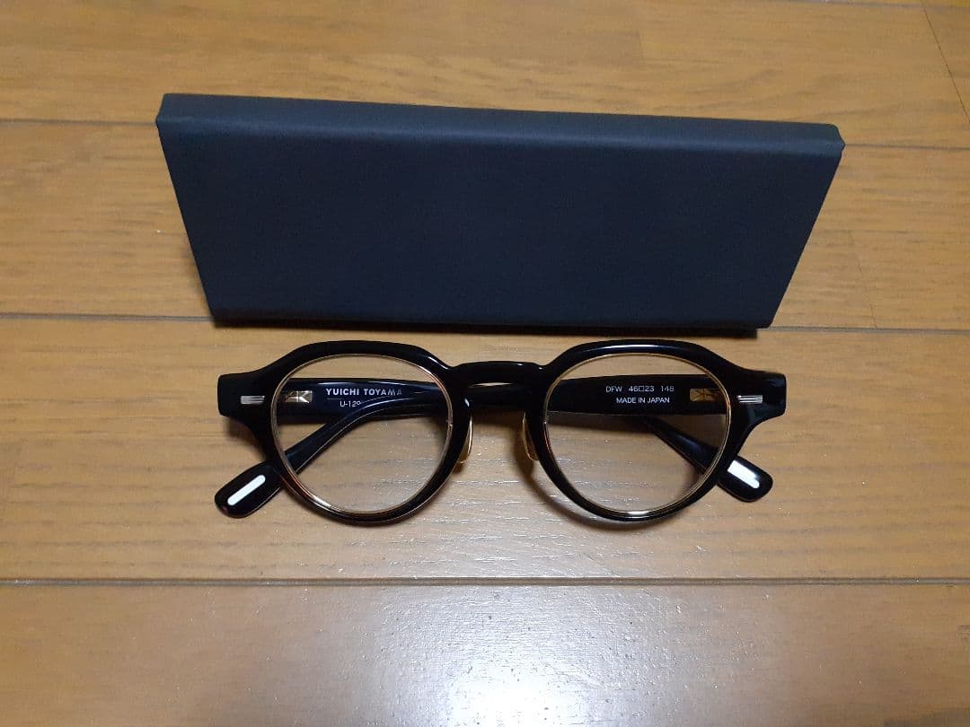 ユウイチトヤマ YUICHI TOYAMA U-129 COL.01 メガネ