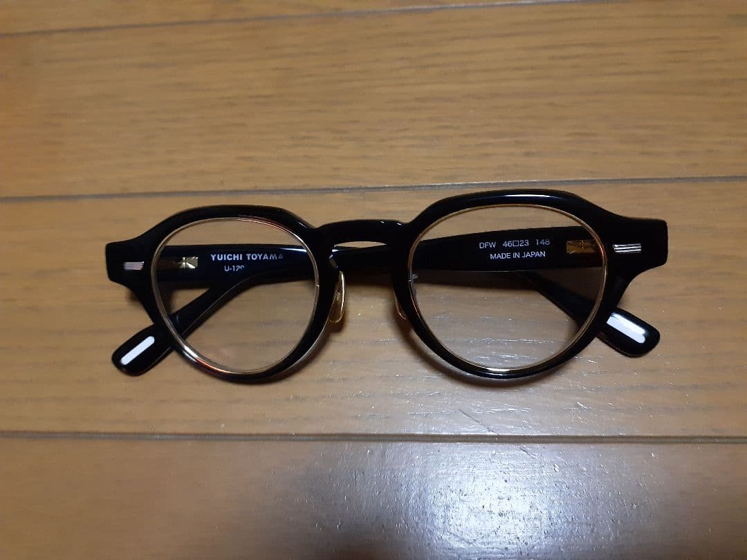 ユウイチトヤマ YUICHI TOYAMA U-129 COL.01 メガネ