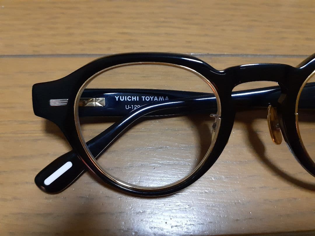 ユウイチトヤマ YUICHI TOYAMA U-129 COL.01 メガネ