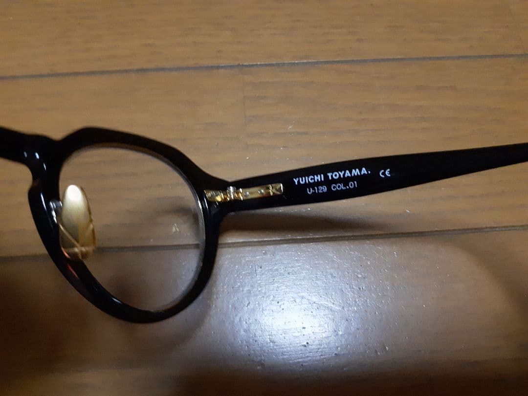 ユウイチトヤマ YUICHI TOYAMA U-129 COL.01 メガネ