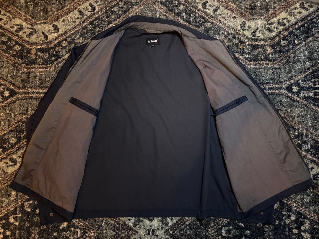 古着 90s~ Schott ジャケット XL 短丈 ブルゾン スウィングトップ