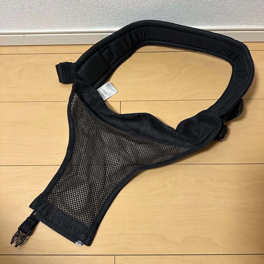 POLBANポルバンベーシック ヒップシート　ブラック　シングルショルダー