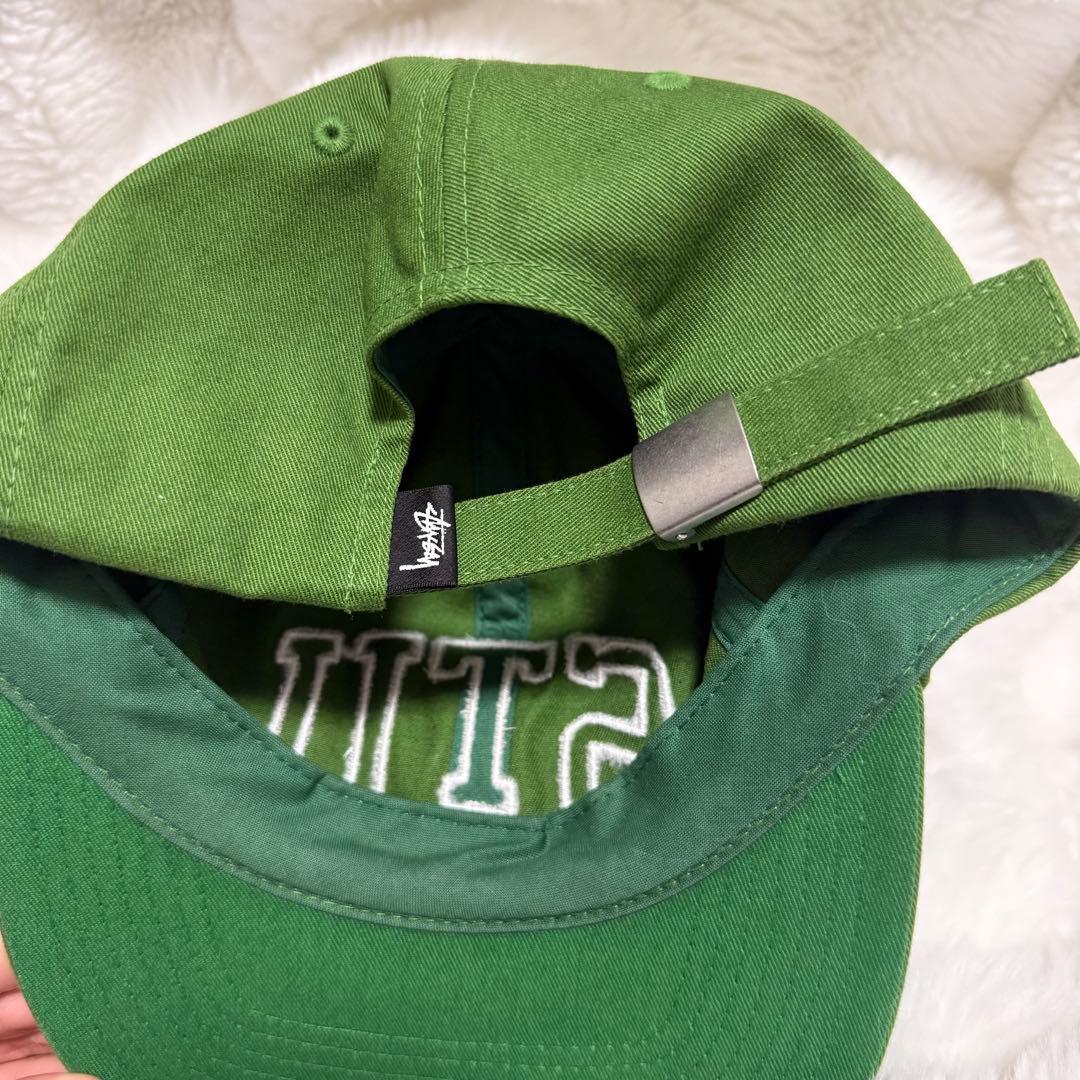 stussy キャップ ライム グリーン 緑